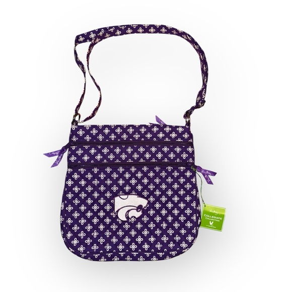 NWT K-State Wildcat Vera Bradley crossbody - Picture 1 of 7